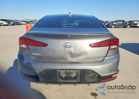 2019 Hyundai Elantra Sel from USA, damaged, VIN 5NPD84LF9KH480434